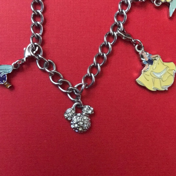 Disney Mickey Mouse charm necklace adjustable - Picture 4 of 5